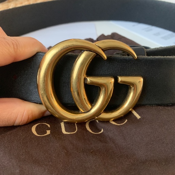 Gucci marmont GG leather belt size 70 reserved - Picture 5 of 7